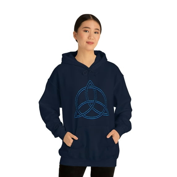 Celtic Knot - Blue - Heavy Blend™ Hooded Sweatshirt