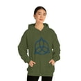 thumbnail image 1 of Celtic Knot - Blue - Heavy Blend™ Hooded Sweatshirt, 1 of 9