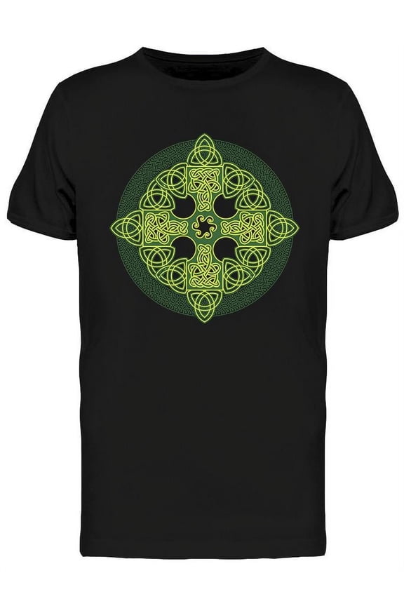 Celtic Knot Cross T-Shirt Men -Image by Shutterstock, Male XX-Large