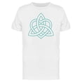 thumbnail image 1 of Celtic Knot Heart T-Shirt Men -Image by Shutterstock, Male Large, 1 of 2