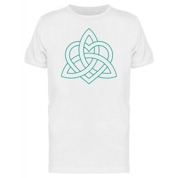 Celtic Knot Heart T-Shirt Men -Image by Shutterstock, Male Large