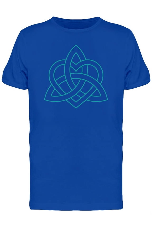 Celtic Knot Heart T-Shirt Men -Image by Shutterstock, Male Small