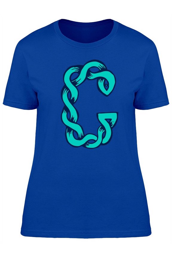 Celtic Knot Letter C T-Shirt Women -Image by Shutterstock, Female x-Large