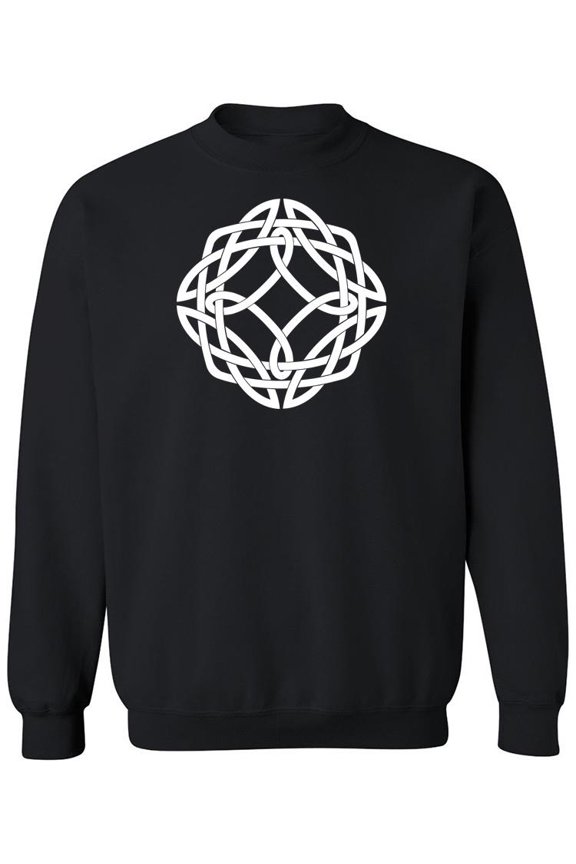 Celtic Knot Pattern Sweatshirt Men -Image by Shutterstock, Male Medium
