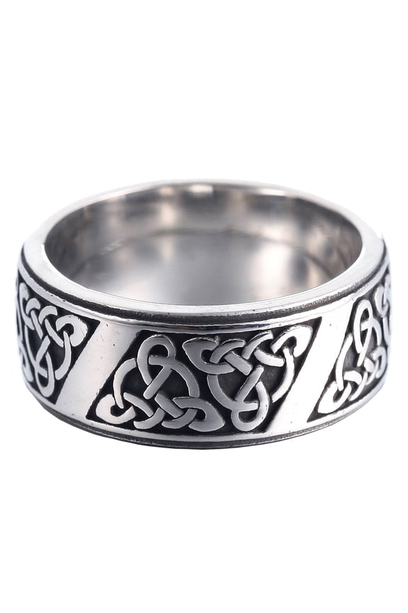 Celtic Knot Ring Punk Cool Viking Norse Mythology Jewelry Pinky Rings Nordic Rings (9)