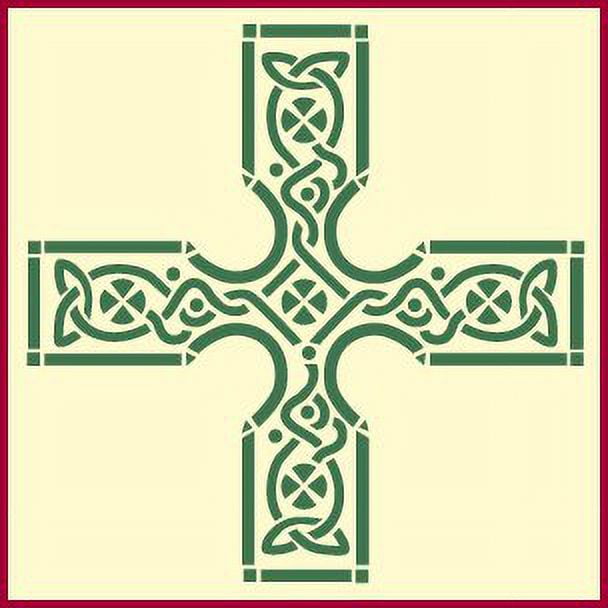 Celtic Knot Set 4 & 5 Stencils for painting, Reusable Mylar DIY Art