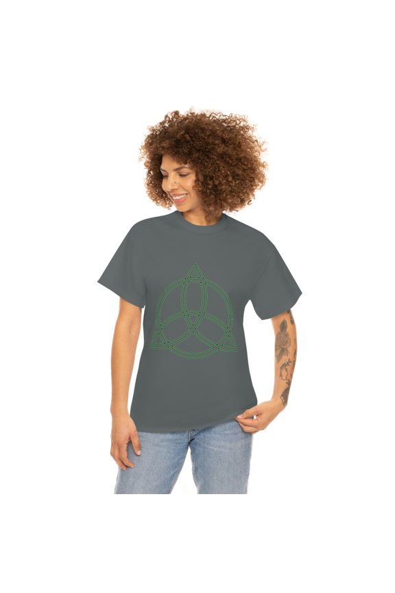 Celtic Knot T-Shirt - Green Glow