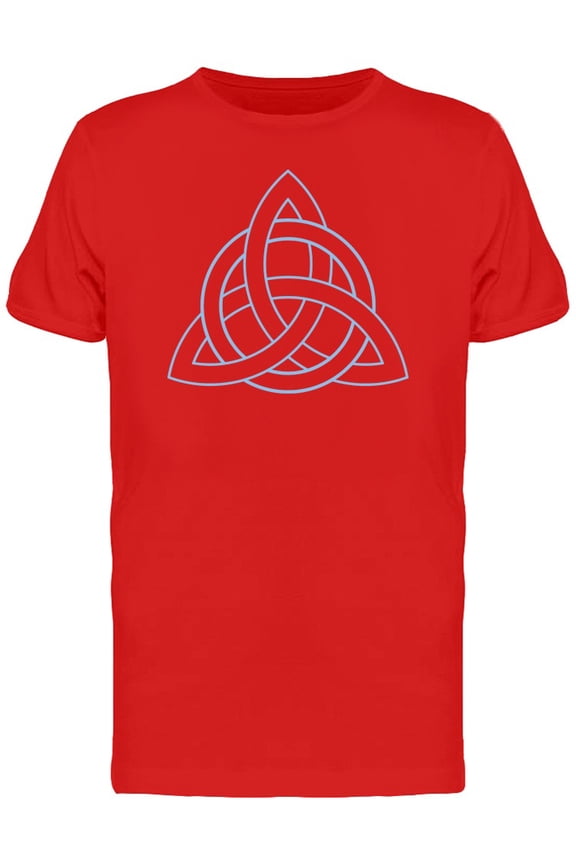 Celtic Knot Triquetra T-Shirt Men -Image by Shutterstock, Male Small