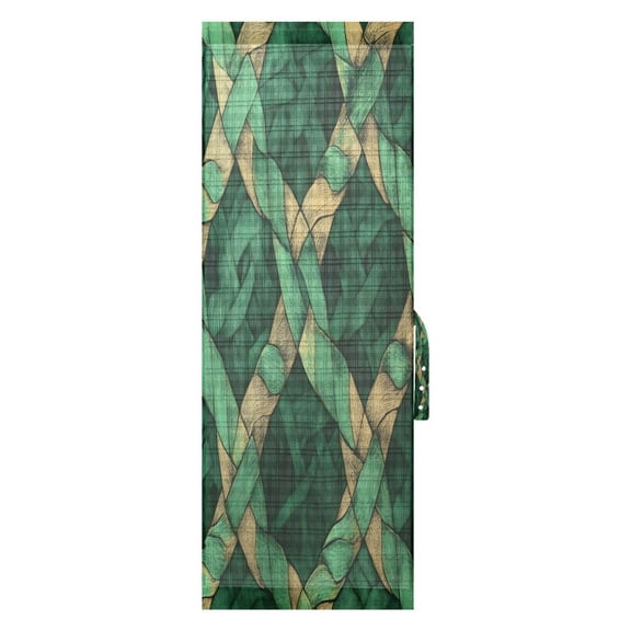 Celtic Knots Pattern Door Side Curtain 54x40in Privacy Shade UV Protection Rod Pockets