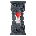 thumbnail image 1 of Celtic Knots Twinned Dragon Sand Timer Medieval Fantasy Decoration New, 1 of 1