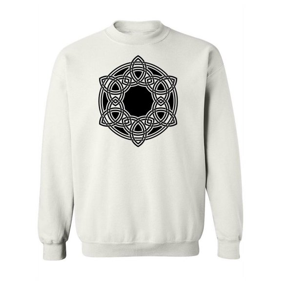 Celtic Knotwork Design Sweatshirt Women -Image by Shutterstock, Female Small