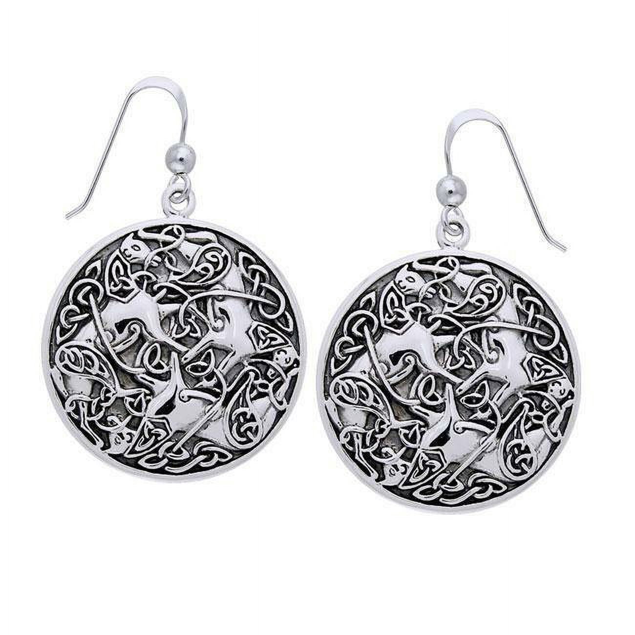 1 pezzo Orecchini eleganti in argento sterling 925 con ciondolo a forma