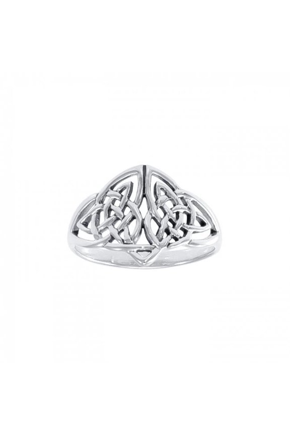 Celtic Knotwork Ring 925 Sterling Silver Jewelry Fine Artistic Ancestry Jewelry