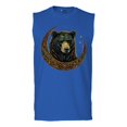 thumbnail image 1 of Celtic Moon Bear Muscle Shirt Mystical Forest Animal Wildlife Nature Spiritual Celestial Lunar Viking Valhala Men's, 1 of 7
