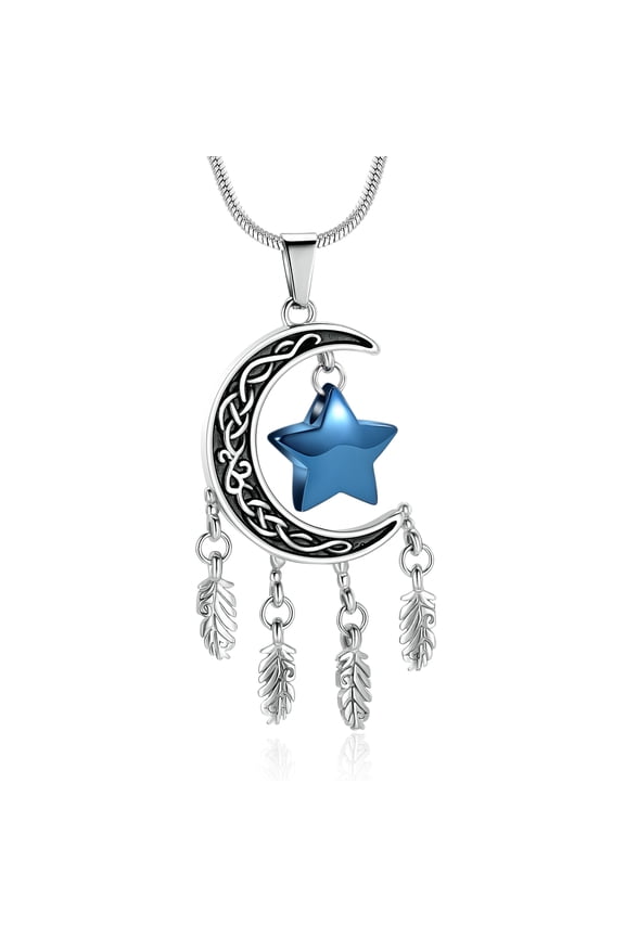 Celtic Moon Cremation Jewellery Urns For Ashes Keepsake Urn Necklace Mini Urns