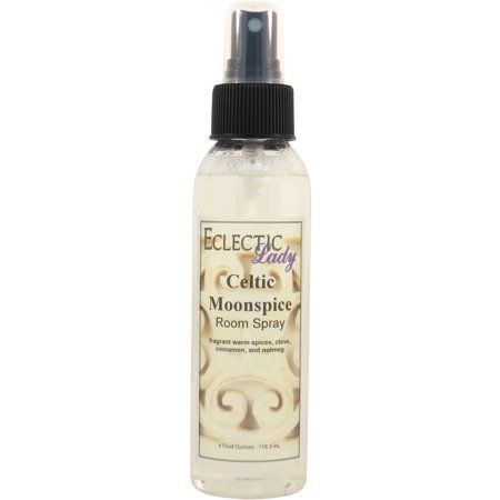 Celtic Moonspice Room Spray by Eclectic Lady, 2 Ounces, Fragrant Aromatic Room Mist For Home, Room, Office