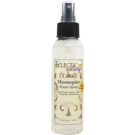 Celtic Moonspice Room Spray by Eclectic Lady (Double Strength), 2 Ounces, Fragrant Aromatic Room Mist For Home, Room, Office