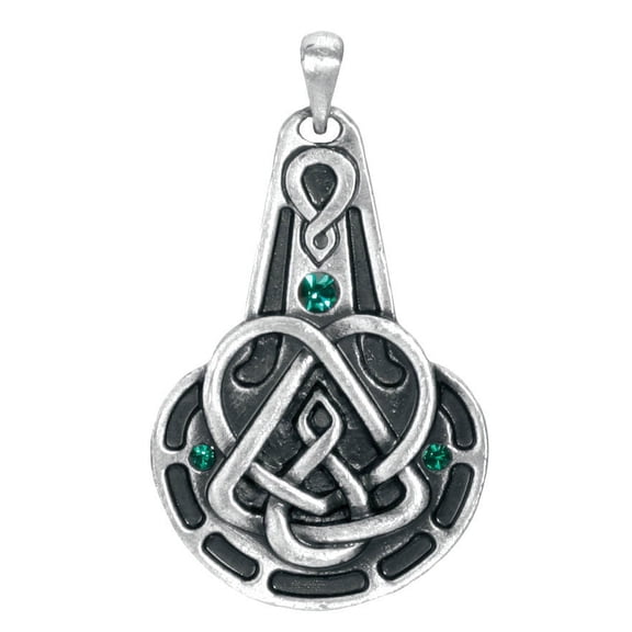 Celtic Pendulum Pendant - Collectible Medallion Necklace Accessory