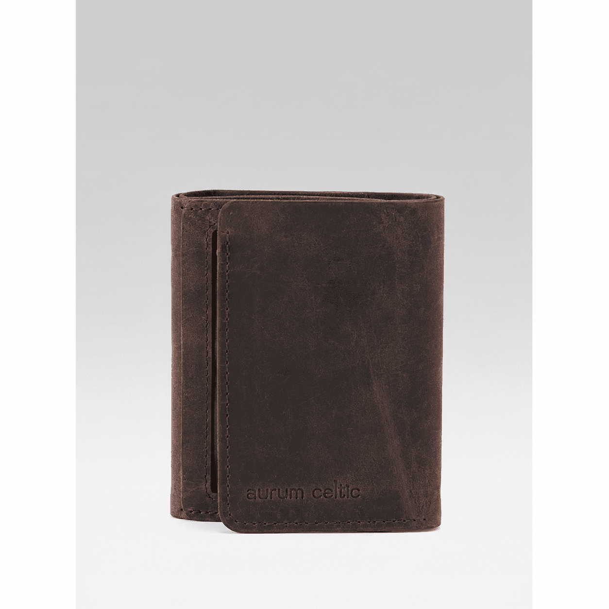 Celtic Premium Vintage Leather Trifold Wallet | Stylish Slim Card Holder for Men with Multiple Slots