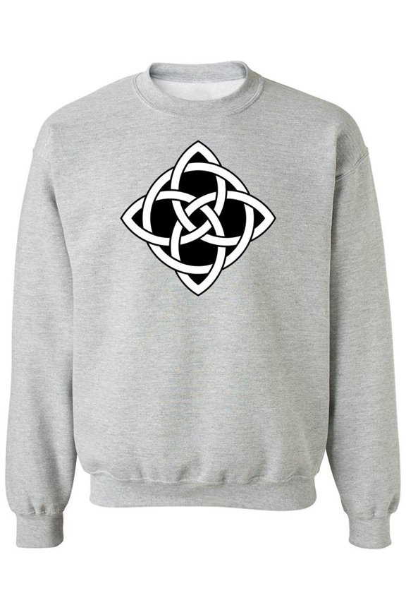 Celtic Quaternary Knotwork Sweatshirt Men -Image by Shutterstock, Male Large