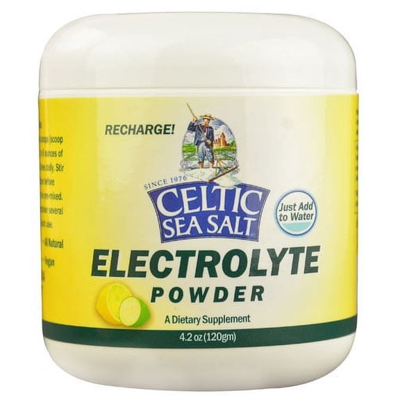 Celtic Sea Salt Electrolyte Powder, 4.2 Oz