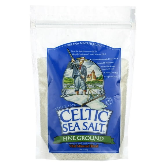 Celtic Sea Salt Fine Ground - Case Of 6 Lbs
