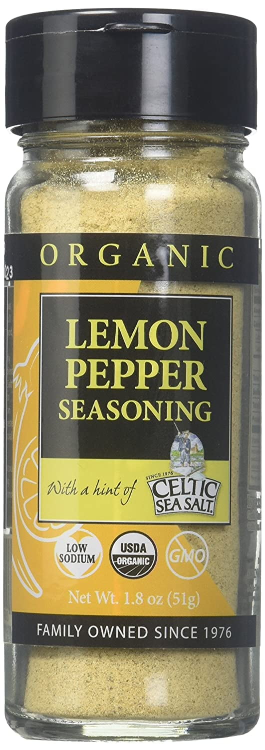 Organic Lemon Pepper Seasoning | Vital Choice