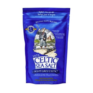 Celtic Sea Salt Fine Ground Sea Salt, 16 Oz Bag