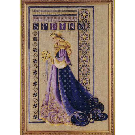 Celtic Spring Cross Stitch Pattern
