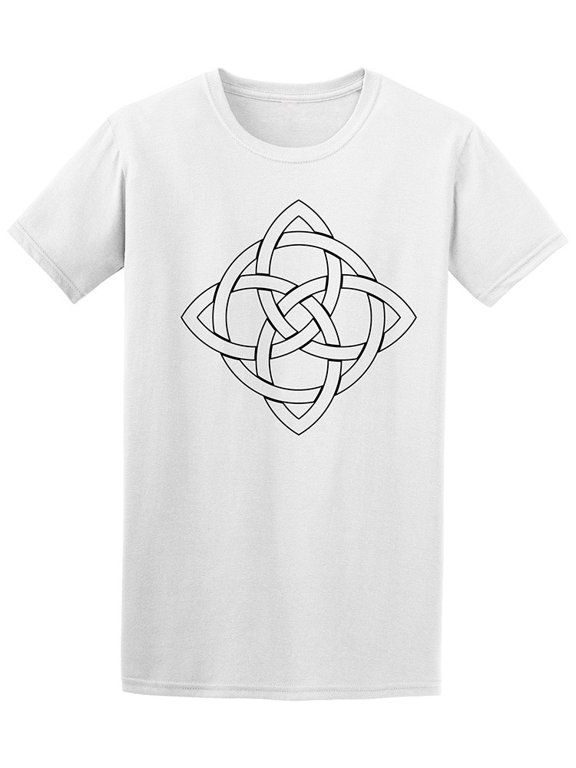 Celtic Style Square Circle Men's Tee - Image by Shutterstock