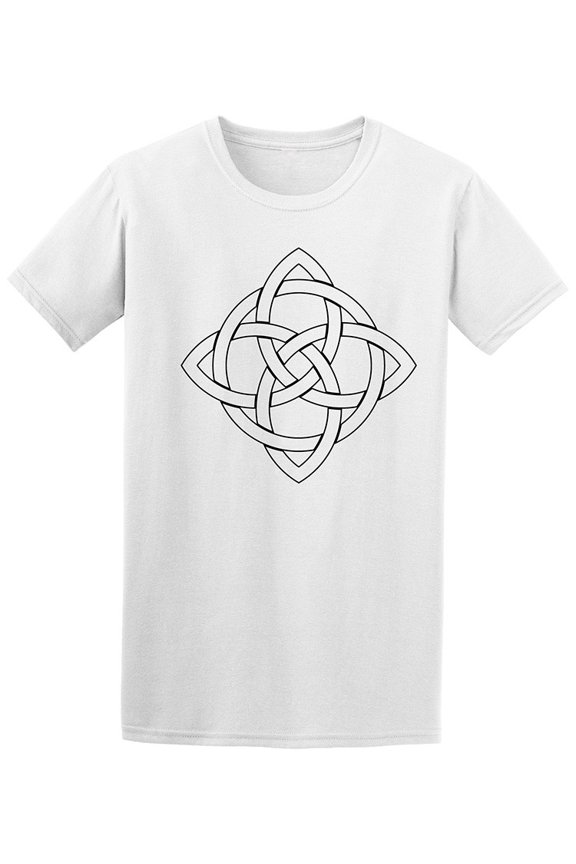 Celtic Style Square Circle Men's Tee - Image by Shutterstock