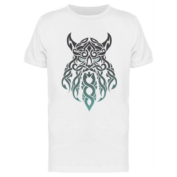 Celtic Tangle Face T-Shirt Men -Image by Shutterstock, Male x-Large