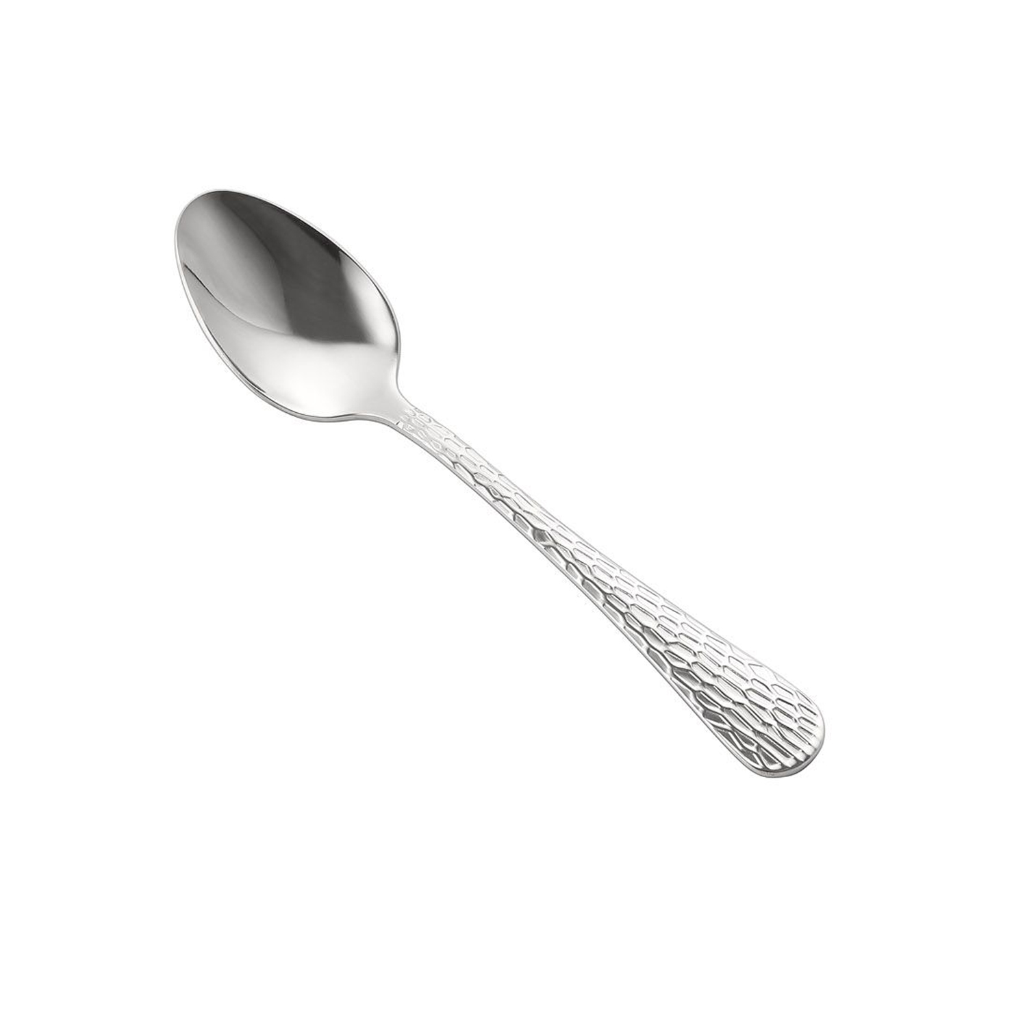 Choice Windsor 7 5/8 18/0 Stainless Steel Tablespoon / Serving Spoon -  12/Case