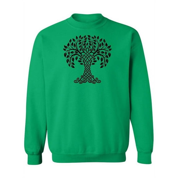 Celtic Tree Impression. Sweatshirt Women -Image by Shutterstock, Female Large