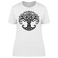 thumbnail image 1 of Celtic Tree Of Life Art T-Shirt Women -Image by Shutterstock, Female Medium, 1 of 2