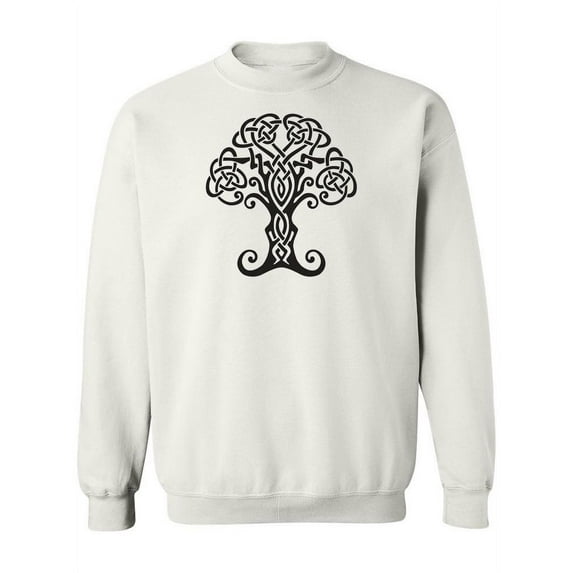 Celtic Tree Of Life Impression . Sweatshirt Women -Image by Shutterstock, Female Small