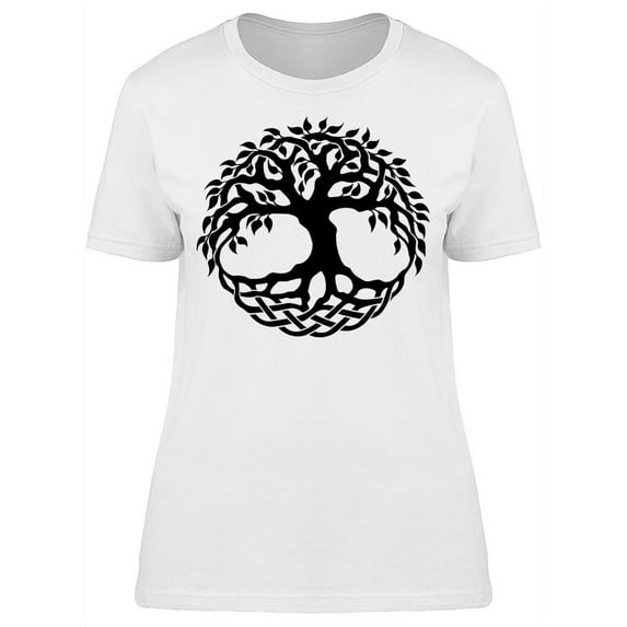 Celtic Tree Of Life T-Shirt Women -Image by Shutterstock, Female Medium