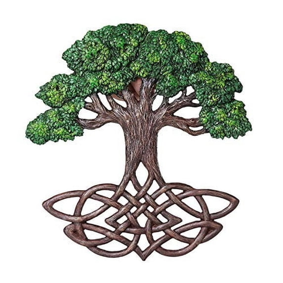 Pacific Giftware Celtic Tree of Life Knotwork Decorative Wall Plaque 13 Inch Tall