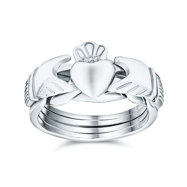 Celtic store crown ring