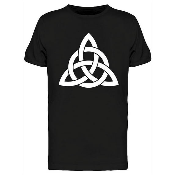 Celtic Triquetra Knot T-Shirt Men -Image by Shutterstock, Male Small