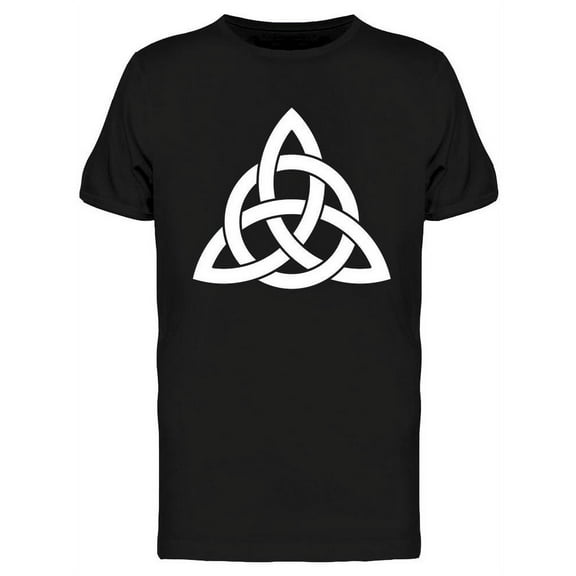 Celtic Triquetra Knot T-Shirt Men -Image by Shutterstock, Male x-Large