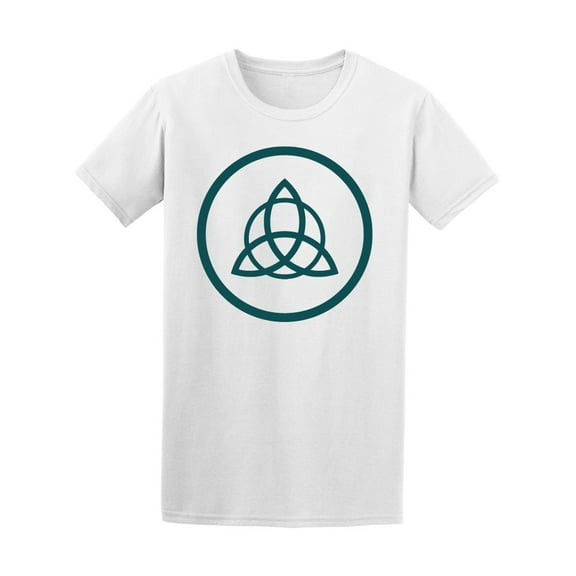 Celtic Triquetra Symbol Graphic Men's Tee - Image by Shutterstock