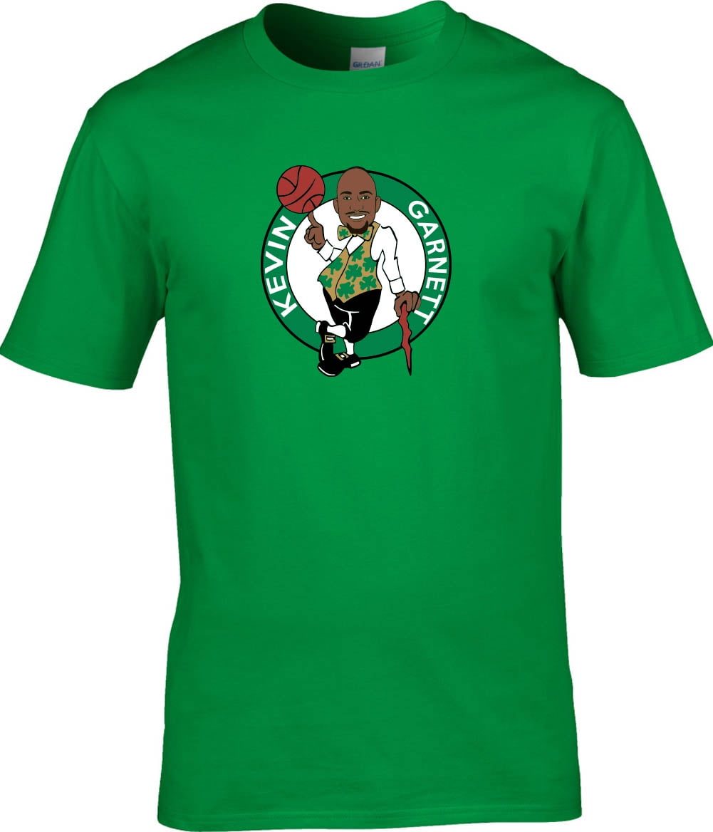 Celtics KG Kevin Garnett Logo T shirt Walmart