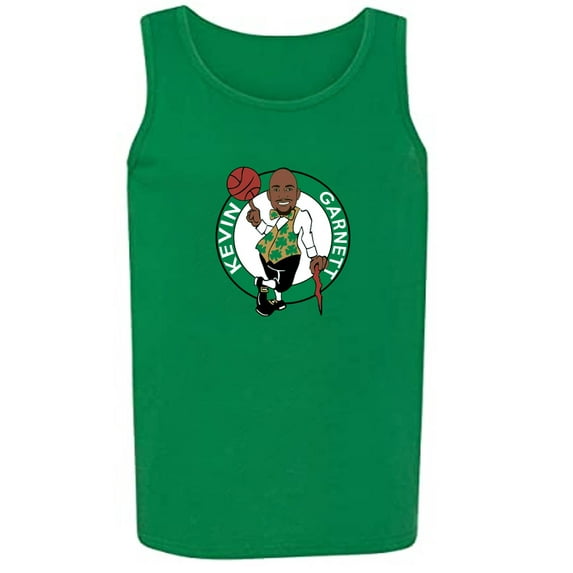 Celtics KG Kevin Garnett Logo Tank Top