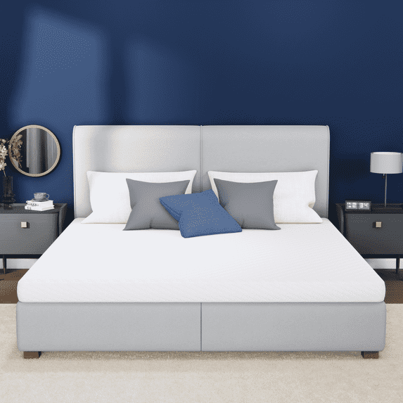 CELTOSS 6 Full Size Memory Foam Mattress, Cooling Gel, Medium Firm Support, Breathable Cover, Mattress in a Box