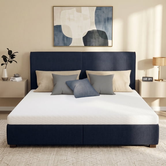 CELTOSS 6 Full Size Memory Foam Mattress, Cooling Gel, Medium Firm Support, Breathable Cover, Mattress in a Box
