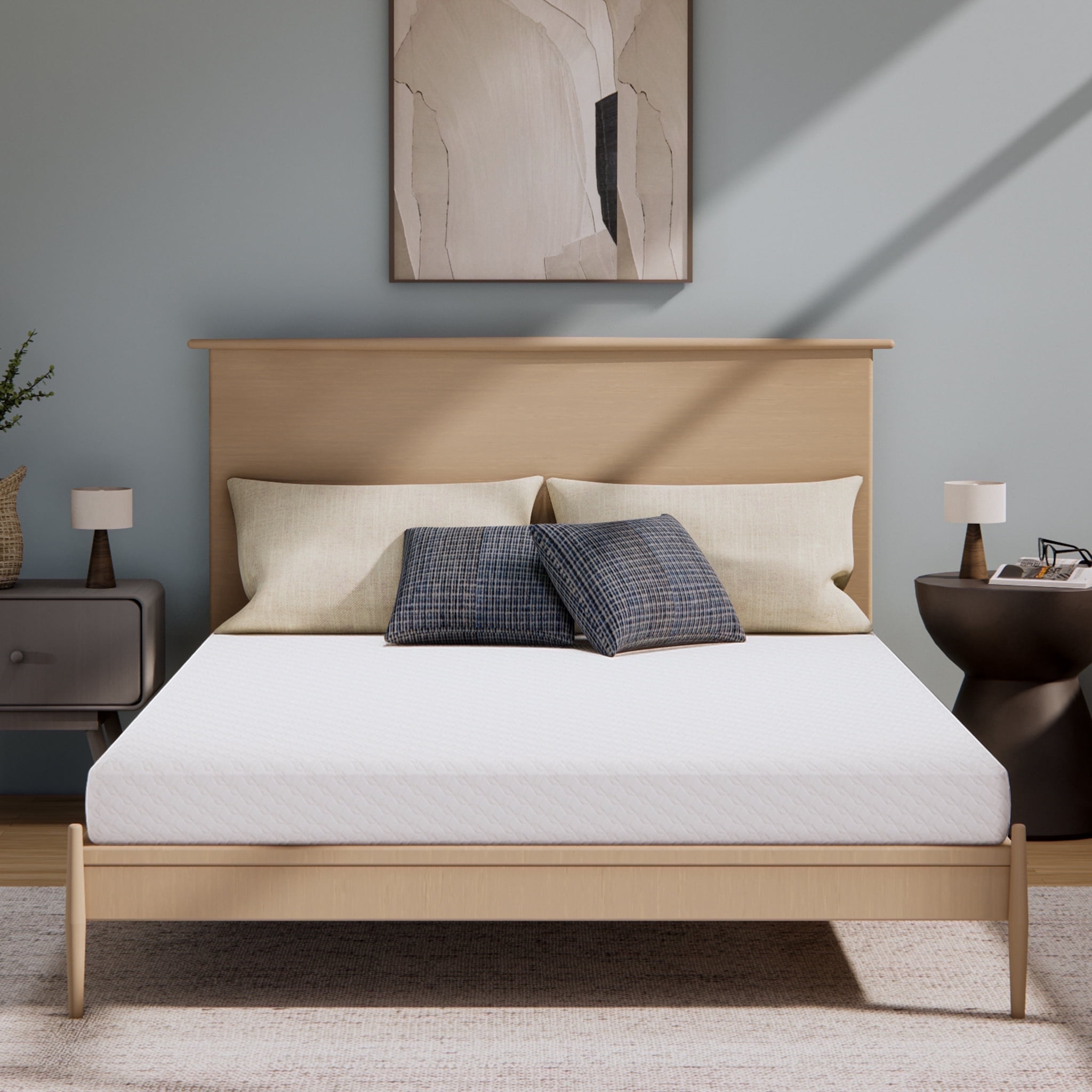 CELTOSS 6 Full Size Memory Foam Mattress, Medium Firm, Pressure Relief, Mattress in a Box