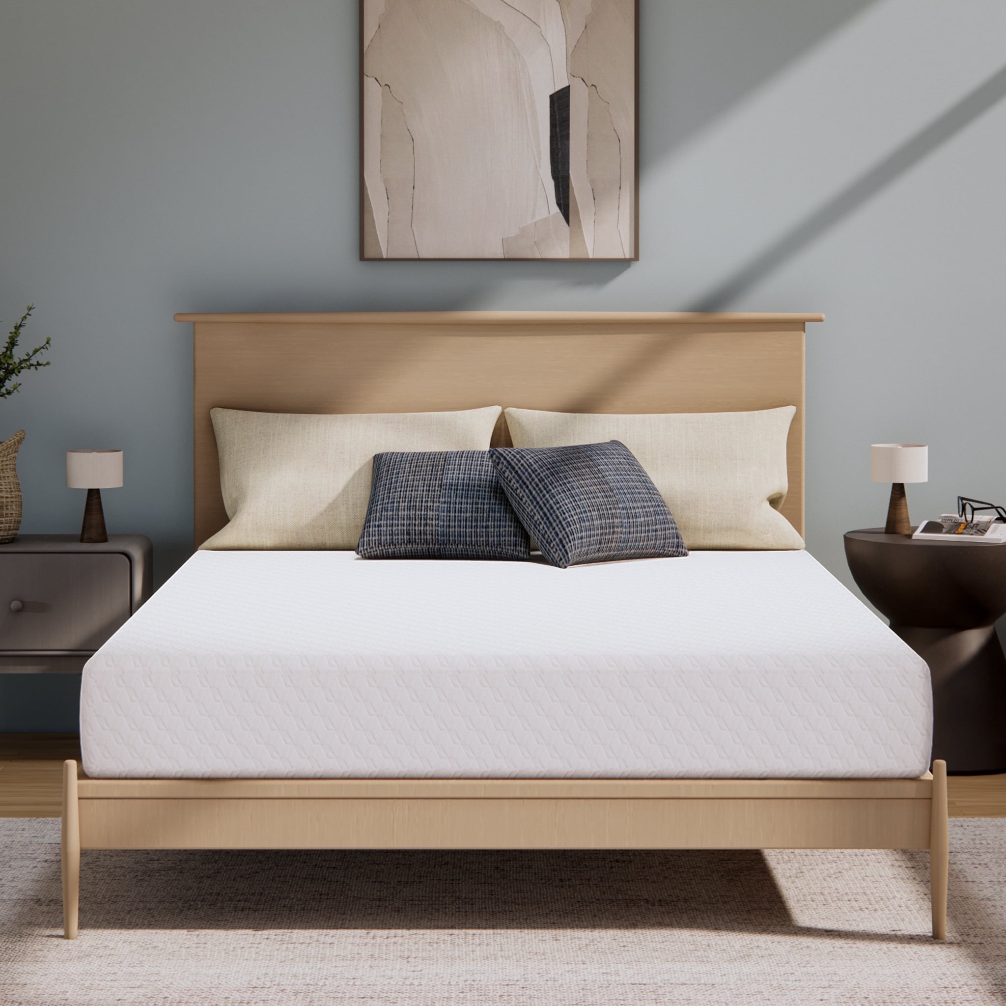 CELTOSS 8 King Memory Foam Mattress, Medium Firm, Pressure Relief, Mattress in a Box