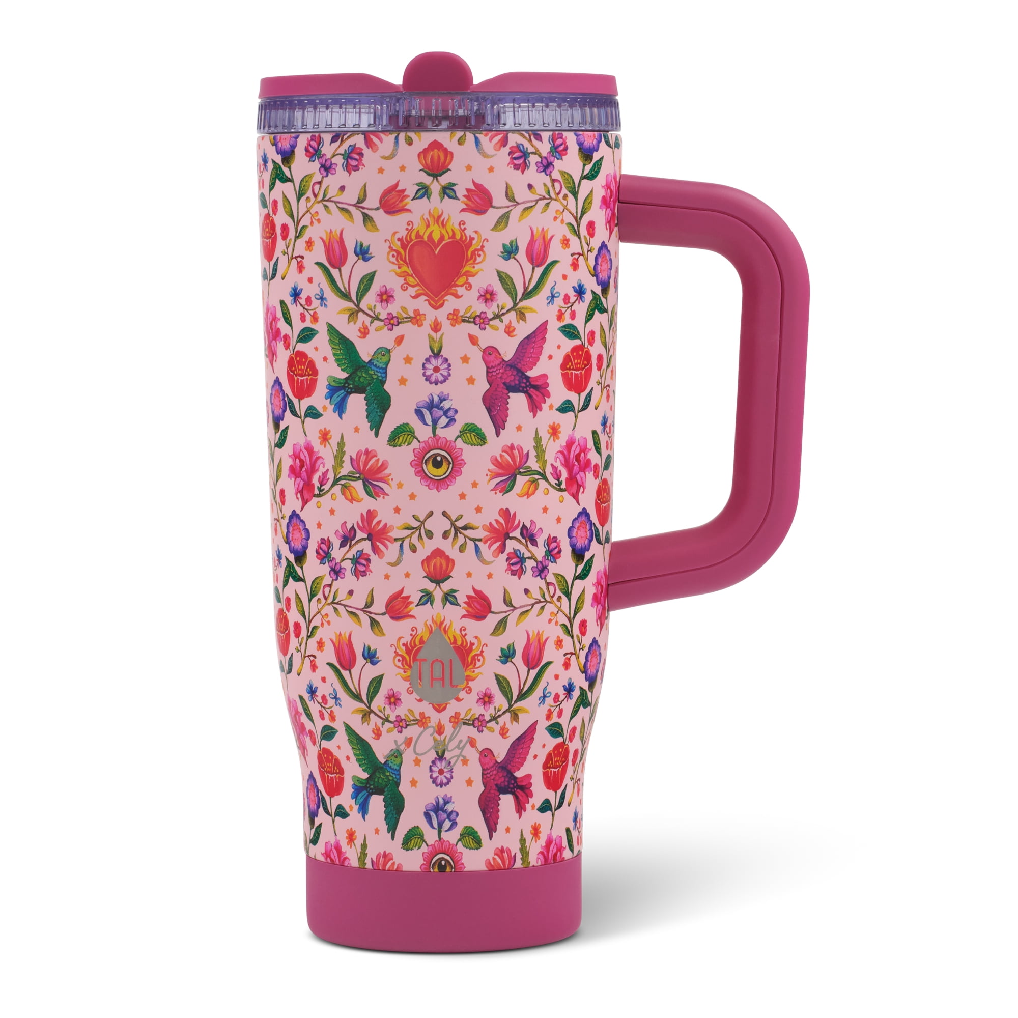 Cely x TAL 32oz Stainless Steel Skye Tumbler with Handle and Fip