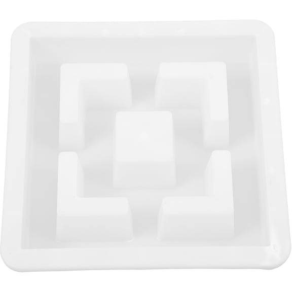 HOMEMAXS Stone Mold for Garden Set Lattice Window Maker Reusable Brick Mold